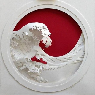 Логотип @art_kirigami - АРТкиригами - #арттерапия от стресса.