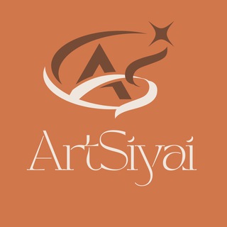Логотип @art_siyai - ARTSIYAI • студия искусства • онлайн-медиа