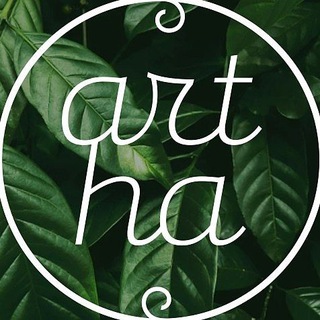 Логотип @arthagallery - ARTHA / АРТХА - Живая бумага Олеси Табачник