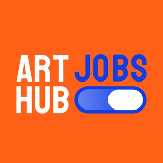 Логотип @artjobhub - ArtJobsHub | Творчі Можливості 🚀