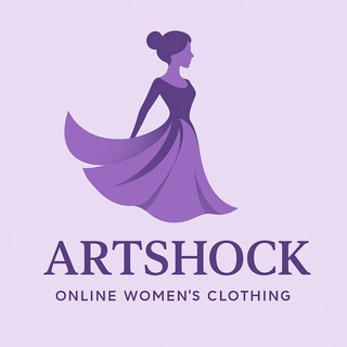 Логотип @artshock_store - Артишок - жіночий одяг 48+