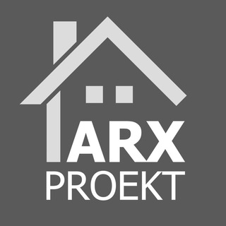 Логотип @arxproektcom - Проекти будинків ARXproekt