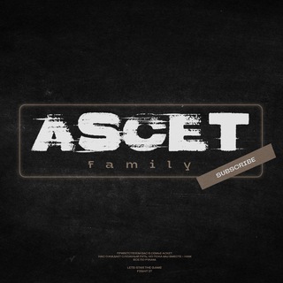 Логотип @ascetfm - аскет закрыто.