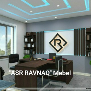Логотип @asr_ravnaq_mebel_margilon - "ASR RAVNAQ" Mebel