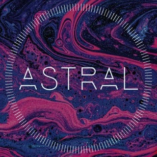 Логотип @astral_tg - 𝔸𝕊𝕋ℝ𝔸𝕃🔮