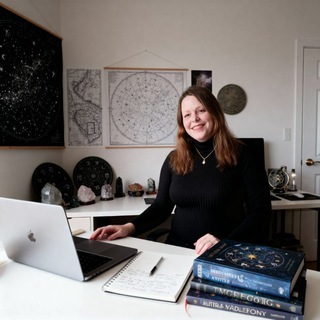 Логотип @astro_kse - ✨Астролог Ксения✨Звёздный Навигатор✨