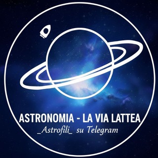 Логотип @astrofili - Astronomia - La Via Lattea - 🔭