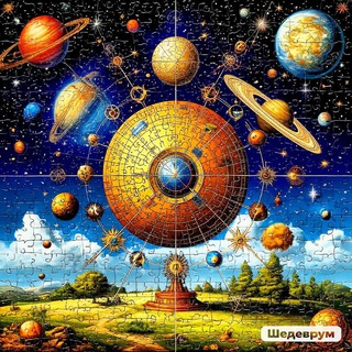 Логотип @astropuzzzle - АстроПазл🧩