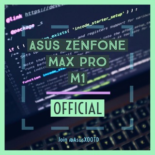 Логотип @asusx00td - Zenfone Max Pro M1 [Official]