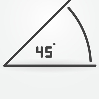 Логотип @ata45angle - 45 градусов