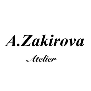 Логотип @atelier_azakirova - Ателье ✨A.Zakirova ✨