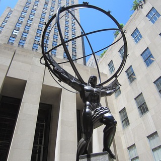 Логотип @atlantrp - Атлант расправил плечи