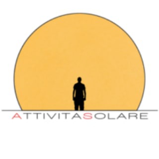 Логотип @attivitasolare_solaractivity - Attività Solare - Solar Activity
