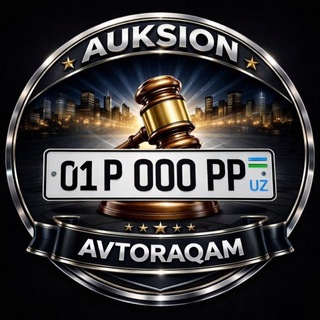 Логотип @auksion_avtoraqam - AVTORAQAM