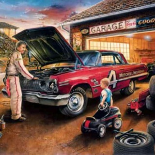 Логотип @autolovergarage - Гараж-автолюбов!