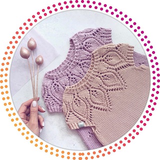 Логотип @avgustina_knit - Avgustina_knit 🌿 Вязание. МК