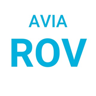 Логотип @aviarov - Avia ROV — Дешёвые путешествия из Ростова-на-Дону