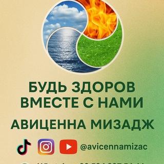 Логотип @avicennamizac - Ибн Сина Авиценна Медицина