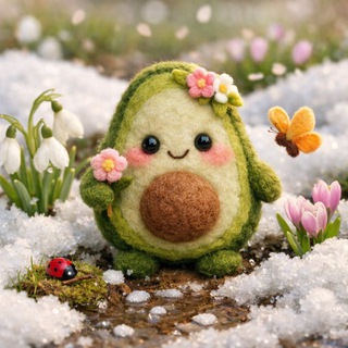 Логотип @avocadik_recipes - Авокадик | Уютная жизнь