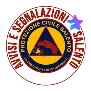Логотип @avvisiesegnalazionisalentopcs - PROTEZIONE CIVILE SALENTO o.d.v. - Avvisi e Segnalazioni Salento