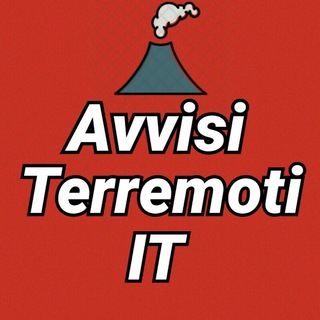 Логотип @avvisiterremotiit - Avvisi Terremoti IT