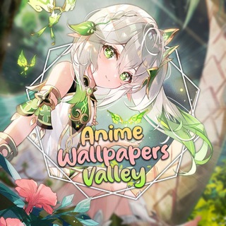 Логотип @awvalley - Anime Wallpapers Valley