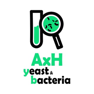 Логотип @axhyeast - AxH yeast & bacteria