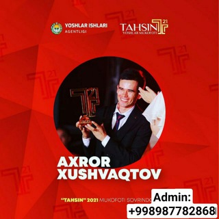 Логотип @axrorbakhshiniki - AXROR BAXSHI.FANCLUB