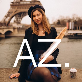 Логотип @azdesignag - Анастасия AZ про бизнес из Италии