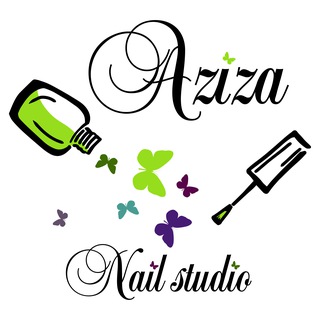 Логотип @aziza_nail_studio - Nail Studio Aziza