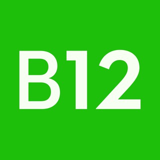 Логотип @b12vs - B12 vegan & zero waste