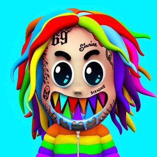 Логотип @b_6ix9ine - 6ix9ine