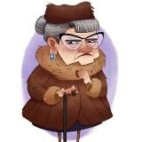 Логотип @babkalavka - Бабка на лавке