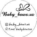 Логотип @babybowsuz - BABY_bows.uz