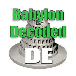 Логотип @babylondecodeddeutsch - BabylonDecoded-Deutsch