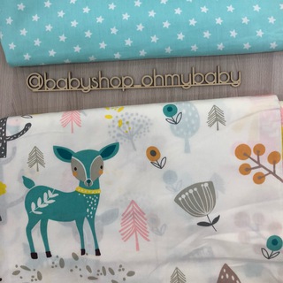 Логотип @babyshop_ohmybaby_tkan - Oh My Baby ткани 🌿