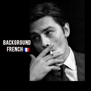 Логотип @backgroundfrench - Французский на фоне🎧