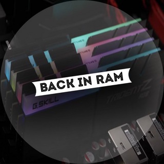 Логотип @backinram - Back in Ram