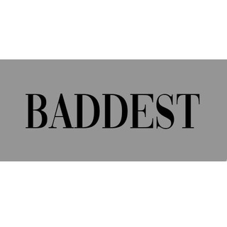 Логотип @baddestcutest - BADDEST