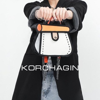 Логотип @bags_korchagin - 👜 KORCHAGIN | Сумки