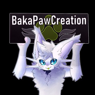 Логотип @bakapawcreation - BakaPawCreation /BlackPawCreation