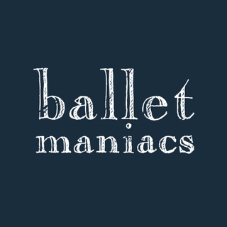 Логотип @ballet_maniacs - B A L L E T M A N I A C S ®
