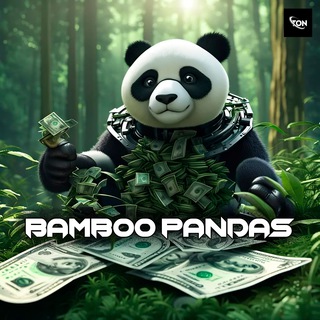 Логотип @bamboo_pandas - BAMBOO Pandas 🐼