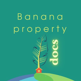 Логотип @bananaproperty_docs - Docs. Банально о недвижимости