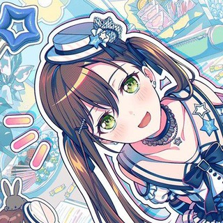 Логотип @bandoriru - сиреневые сны!🌿| bangdream news и переводы!