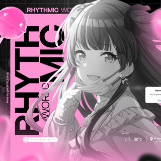 Логотип @bandoriwo - Rhythmic World | pjsk, bd, idolmaster, D4DJ