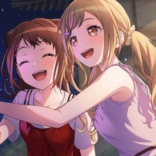 Логотип @bangdreamgirlsru_chat - Bang Dream Girls Band Party | Bandori Chat