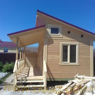 Логотип @baniizbrusa - Бани из бруса | Срубы | строительство под ключ | компания Заказ-Дом