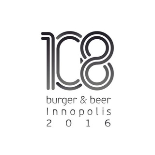 Логотип @bar108 - 108 burger&beer