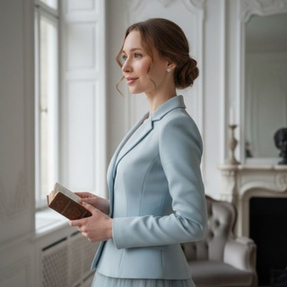 Логотип @baryshnya_skazyvaet - Культурная барышня